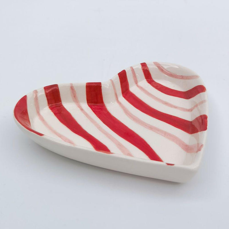 RED & PINK HEART TRINKET TRAY