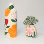 DAHLIA FLORAL BUD VASE