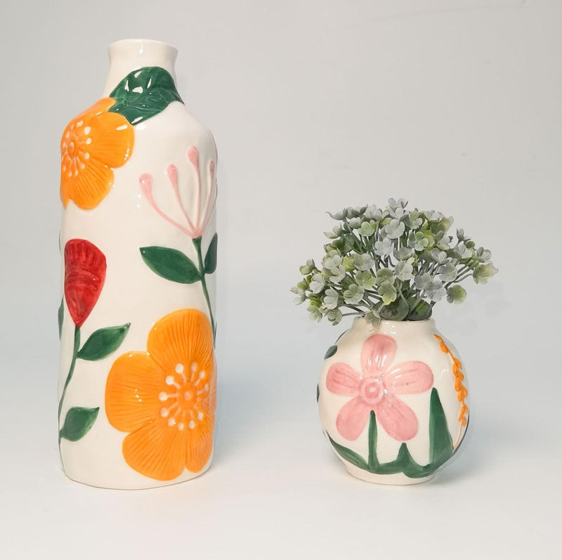DAHLIA FLORAL BUD VASE