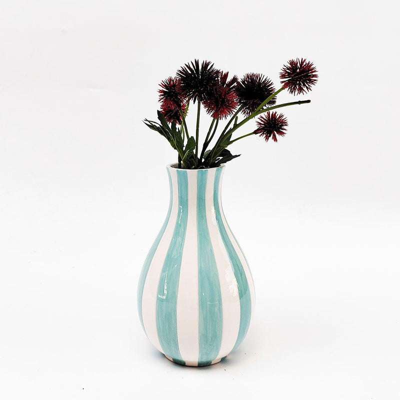 BLUE STRIPE VASE