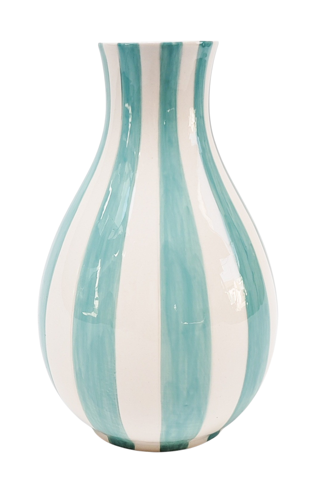 BLUE STRIPE VASE