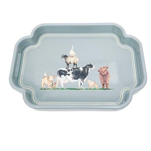 BLUE FARM TRAY
