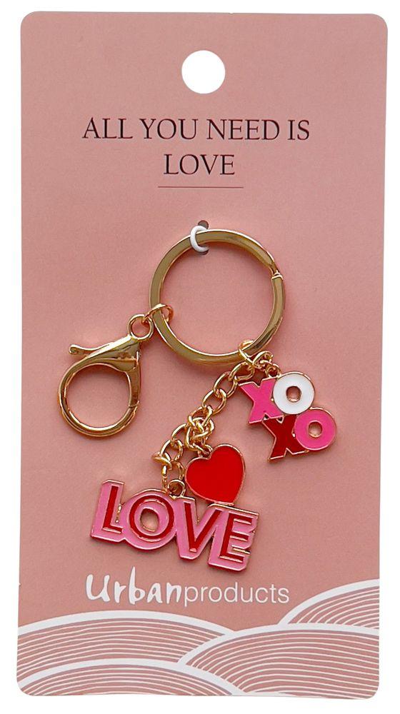 KEYRING - PINK LOVE