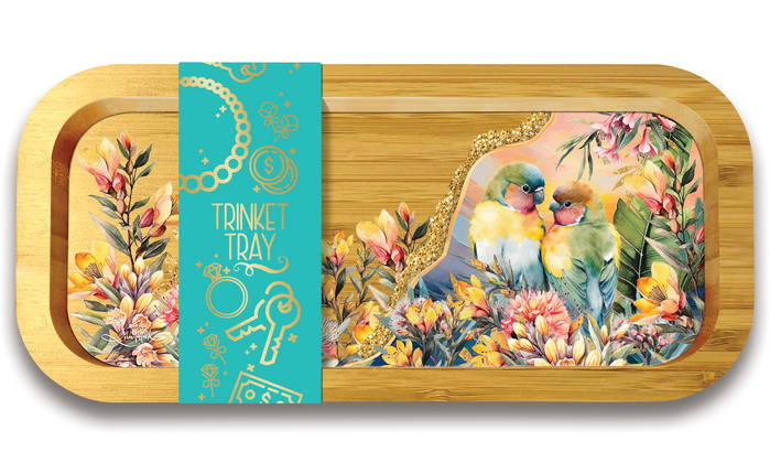 TRINKET TRAY - LOVE BIRDS