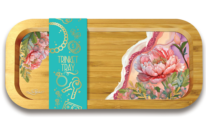 TRINKET TRAY  PEONY