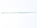 STERLING SILVER CUBIC ZIRCONIA TENNIS BRACELET