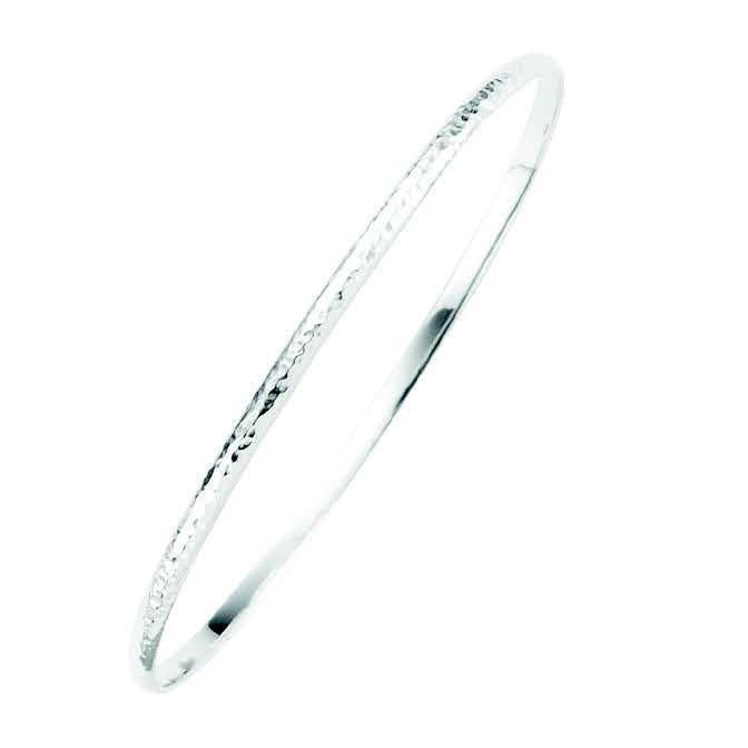 STERLING SILVER 3MM BANGLE