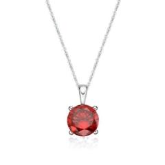 STERLING SILVER 5MM JANUARY PENDANT