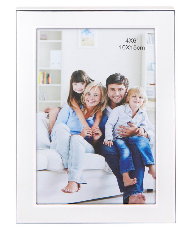 PHOTO FRAME WHITE 4 X 6