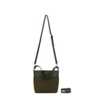 MARTINA DARK OLIVE BUCKET/CROSSBODY BAG
