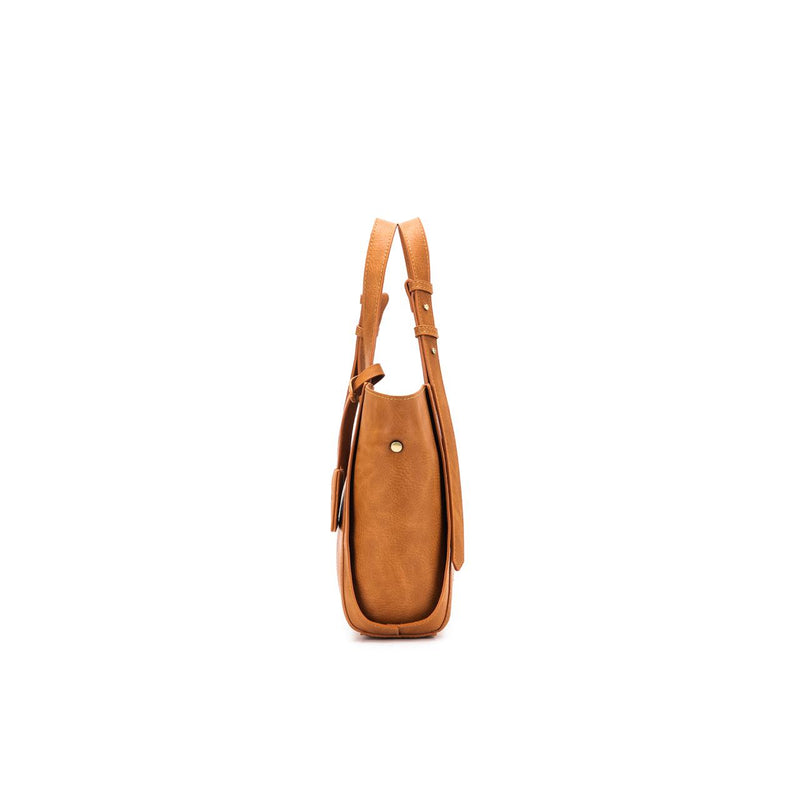 MINI LAUREN TAN HANDBAG