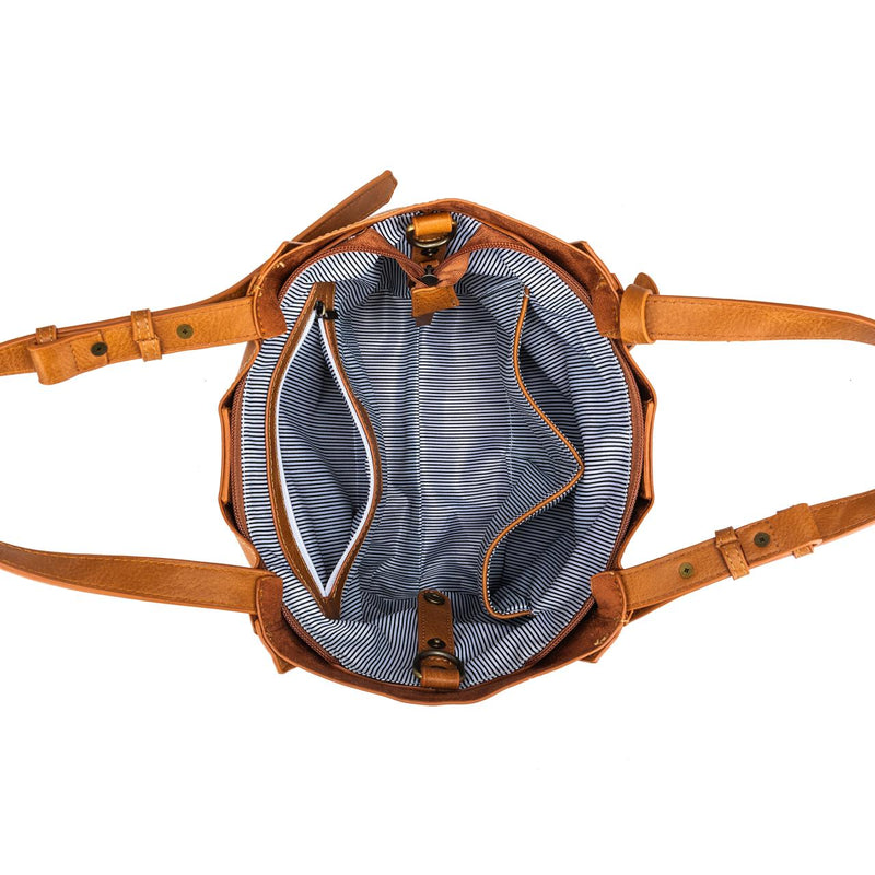 MINI LAUREN TAN HANDBAG