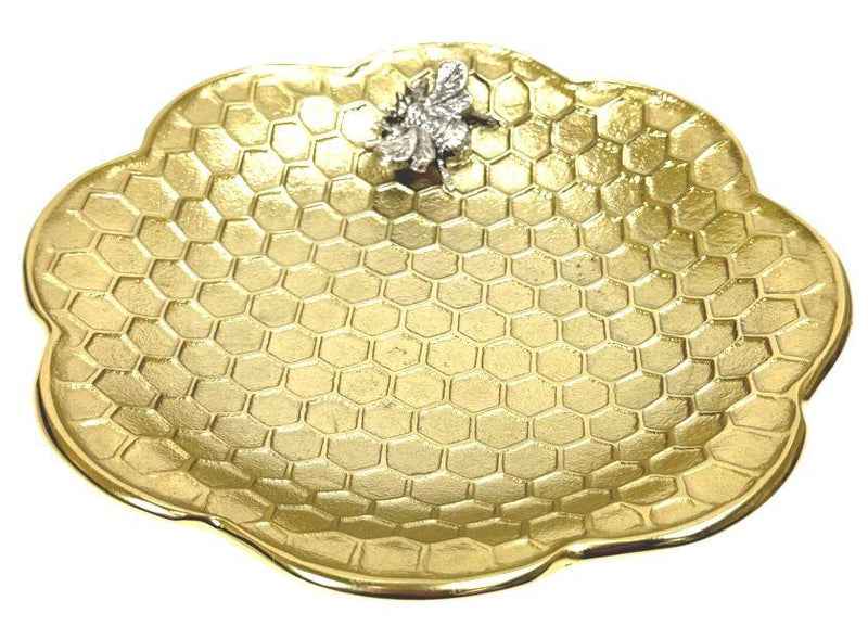 HONEYCOMB BEEHIVE PLATTER