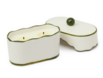 CERAMIC CANDLE - SMOKED PISTACHIO