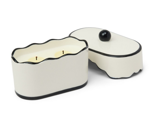 CERAMIC CANDLE - BLACK FIG & OLIVE