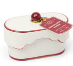 CERAMIC CANDLE - FRENCH LINEN & ORIS