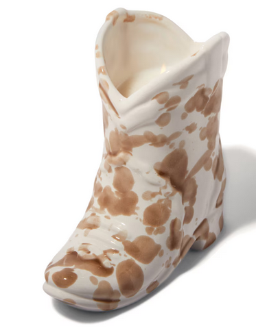 NASHVILLE COWBOY BOOT CANDLE - DESERT PEACH