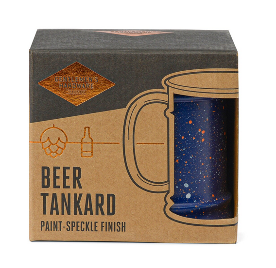 SPECKLED BEER TANKARD