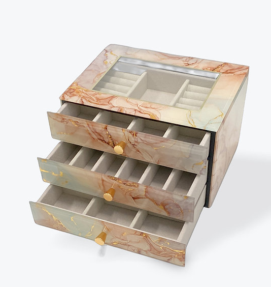 JEWELLERY BOX - CORAL