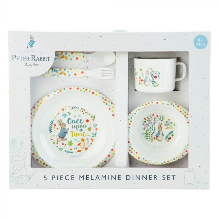 PETER RABBIT - 5PCE DINNER SET