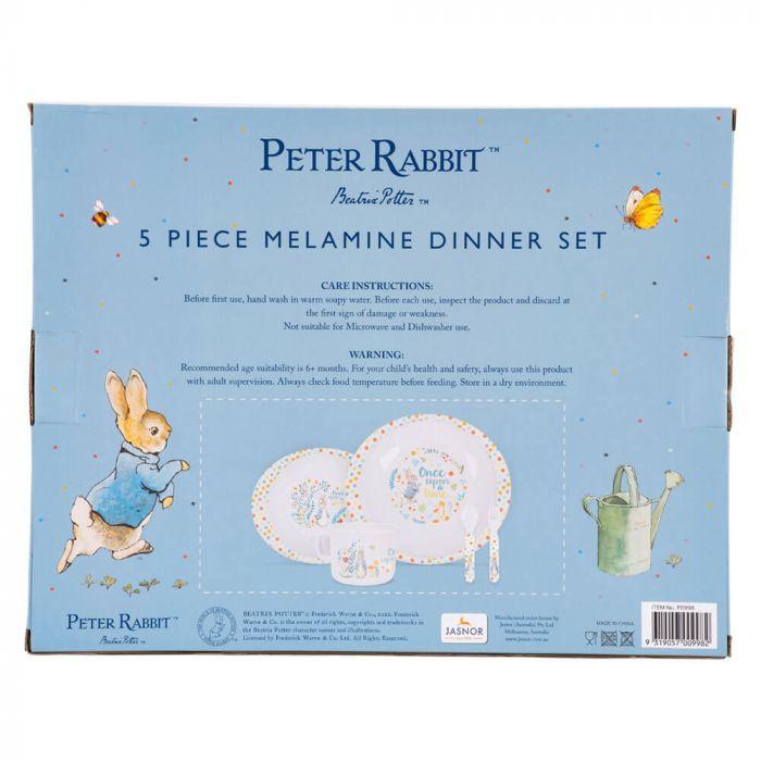 PETER RABBIT - 5PCE DINNER SET