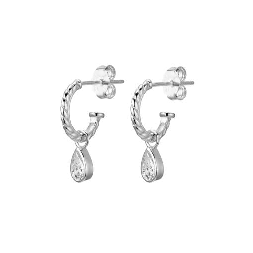 STERLING SILVER HOOPS