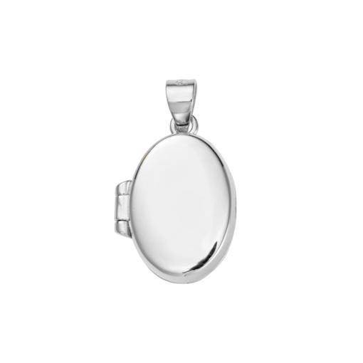 STERLING SILVER OVAL LOCKET