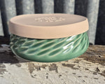 CERAMIC TRAVEL BOWL - SAGE SMALL