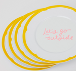MELAMINE PLATE SET - SO YUMMY