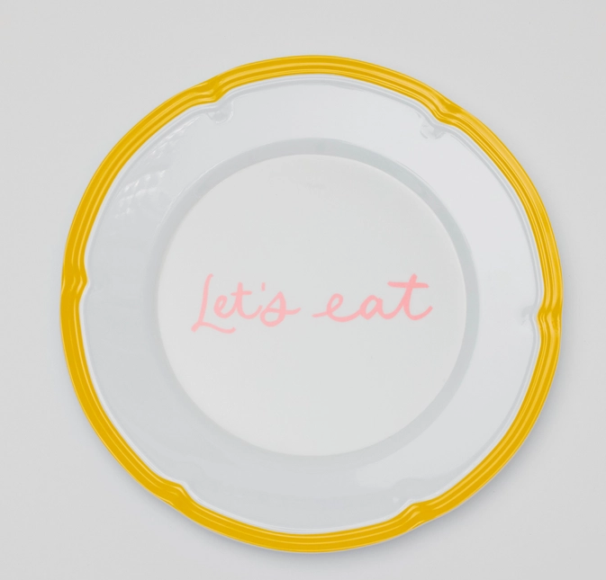 MELAMINE PLATE SET - SO YUMMY