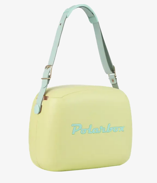 POLARBOX BOX COOLER BAG 6L - LIME/CYAN