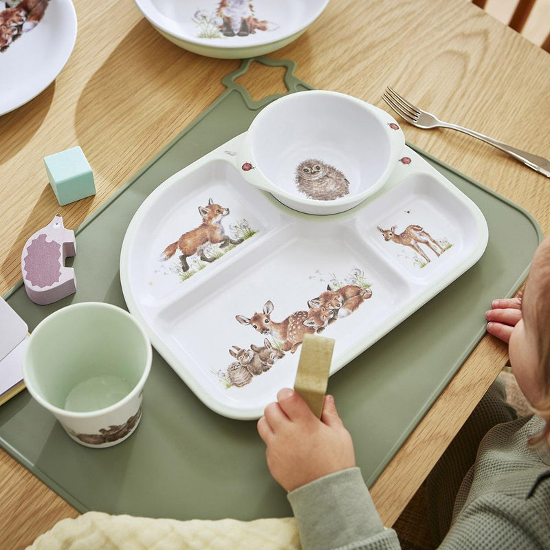 ROYAL WORCESTER WRENDALE DESIGNS - DIVIDED PLATE