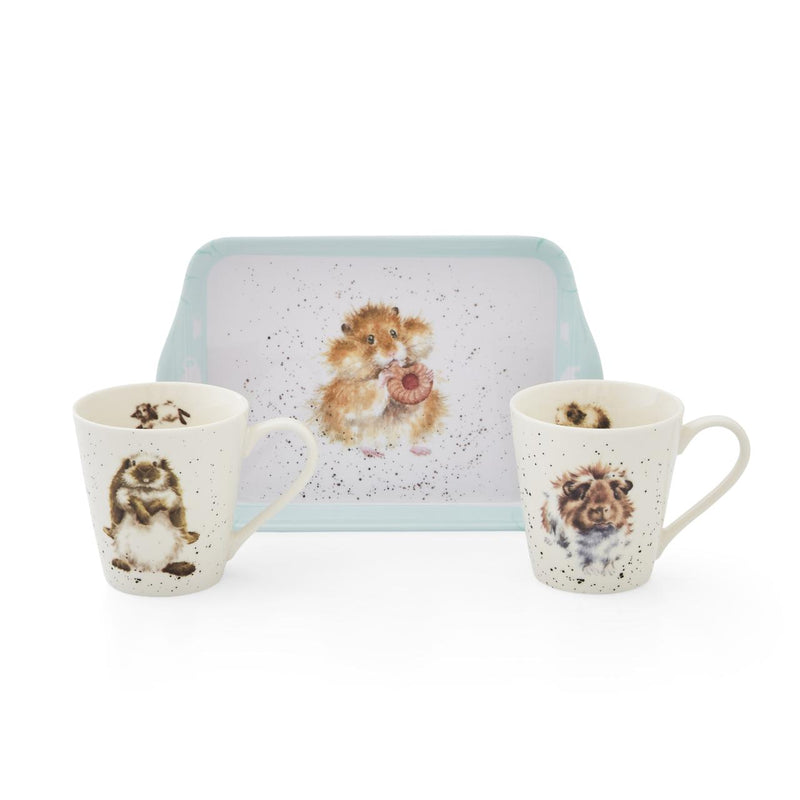 WRENDALE - MUG & TRAY SET - HAMPSTER