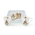 WRENDALE - MUG & TRAY SET - WOODLAND ANIMALS