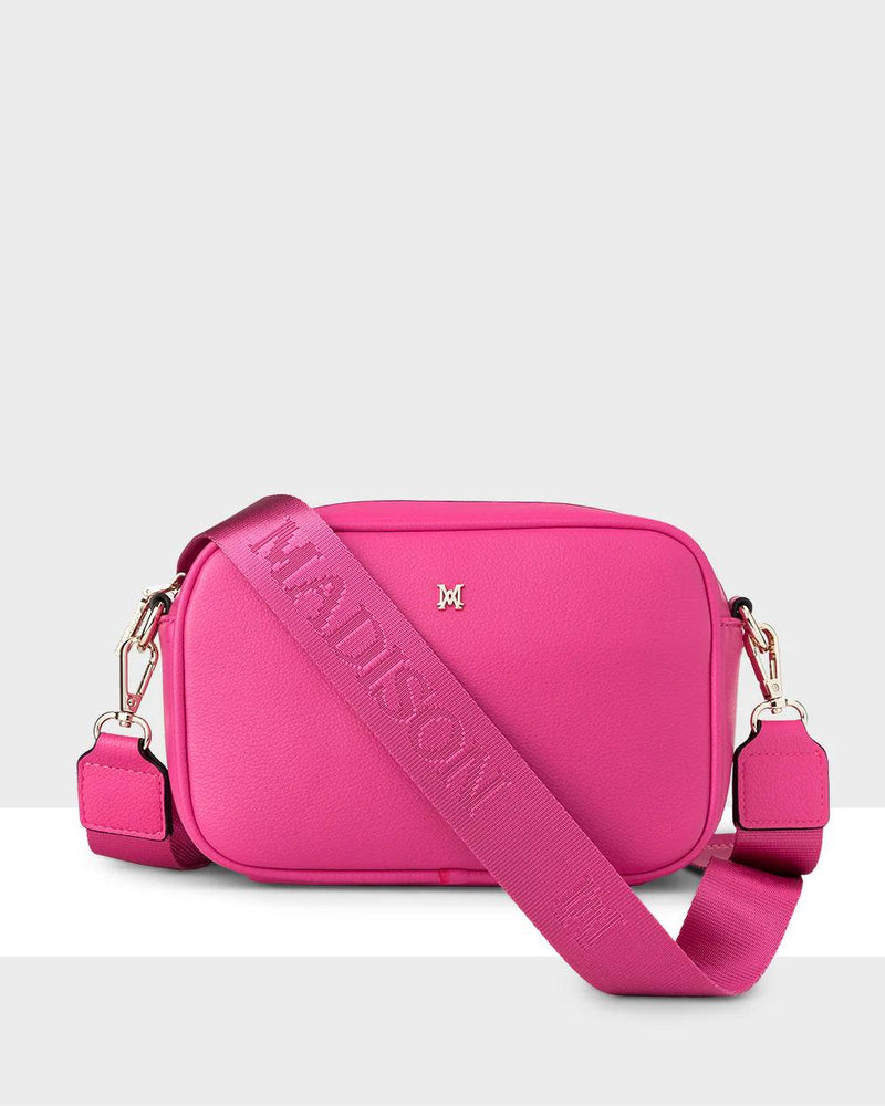 MONICA CAMERA CROSSBODY/BAG - HOT PINK