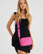 MONICA CAMERA CROSSBODY/BAG - HOT PINK