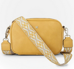 MONICA CAMERA CROSSBODY/BAG - YELLOW + AZTEC YELLOW STRAP
