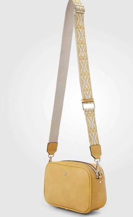 MONICA CAMERA CROSSBODY/BAG - YELLOW + AZTEC YELLOW STRAP