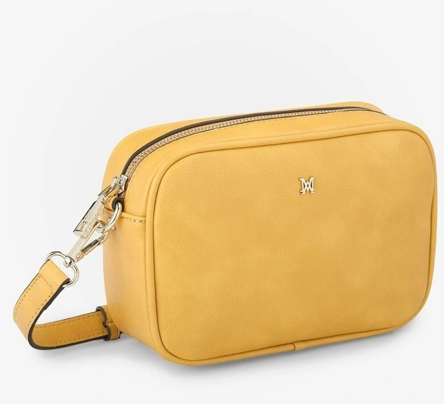 MONICA CAMERA CROSSBODY/BAG - YELLOW + AZTEC YELLOW STRAP