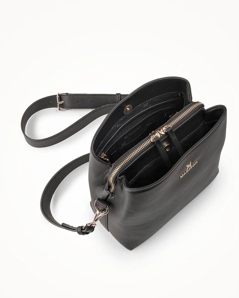 JOANIE CROSSBODY BAG - BLACK