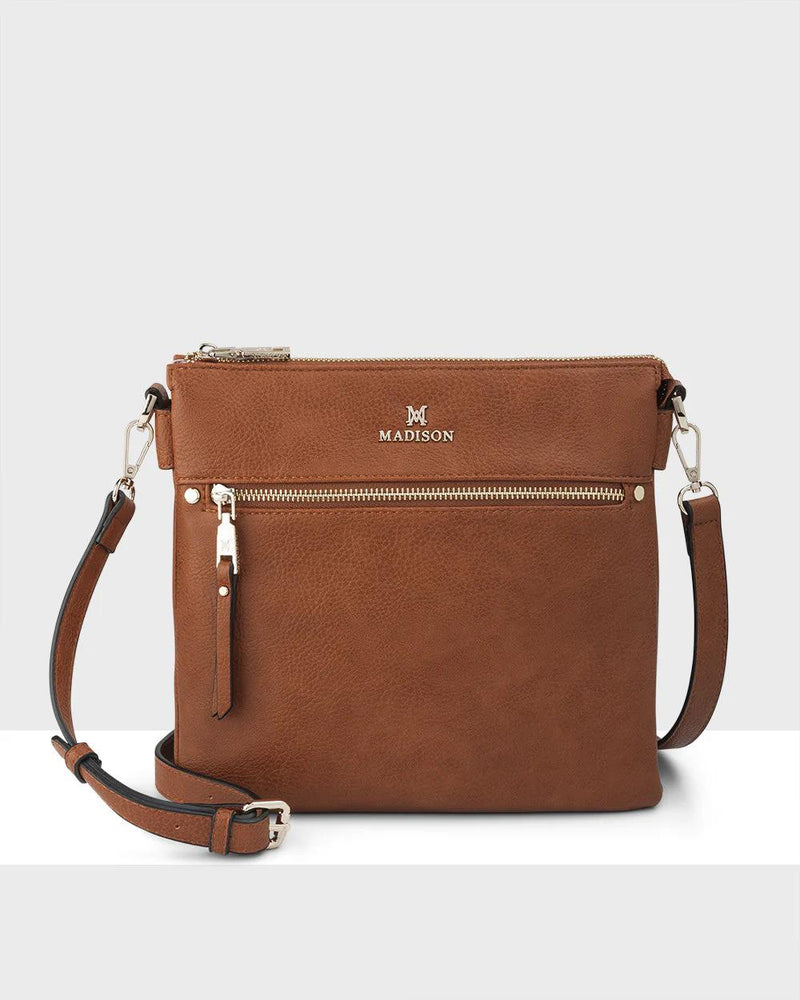 RENEE CROSSBODY BAG - TAN