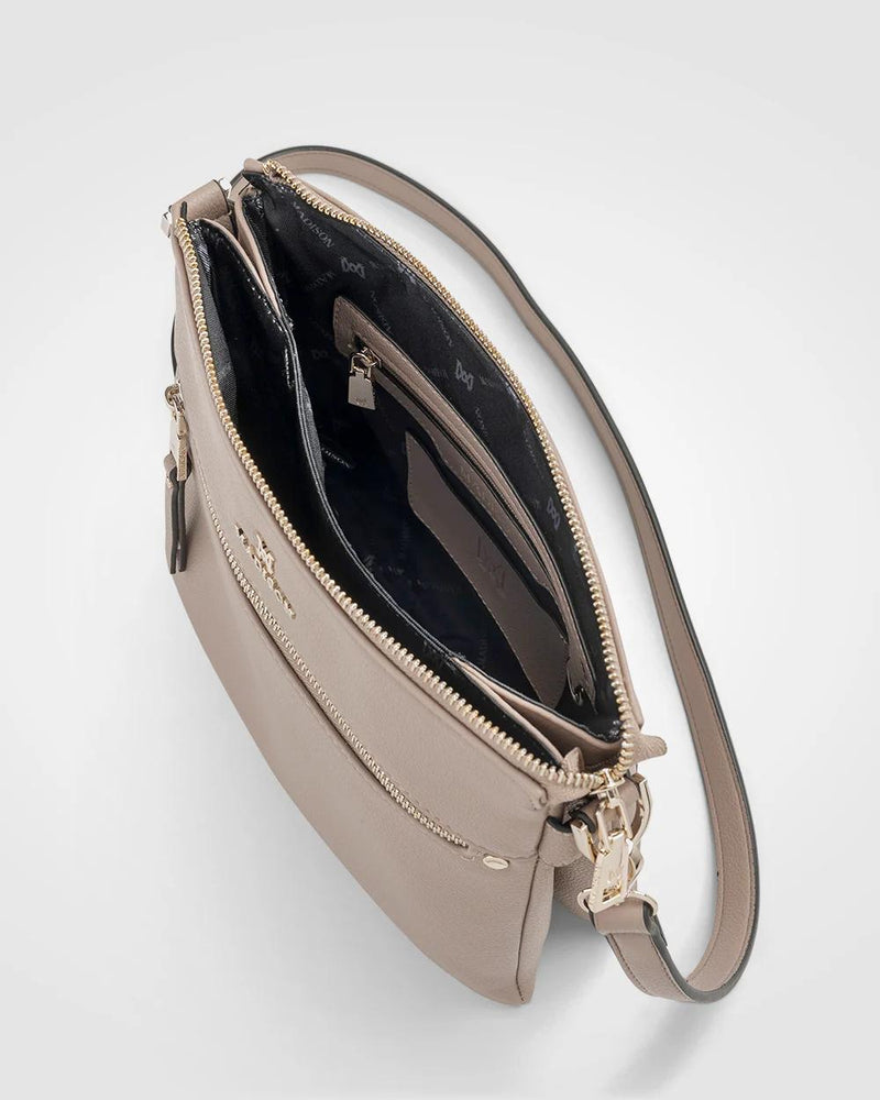 RENEE CROSSBODY BAG - TAUPE