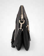 ANGIE SATCHEL BAG - BLACK