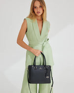 ANGIE SATCHEL BAG - BLACK