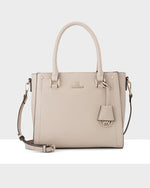 ANGIE SATCHEL BAG - NUDE