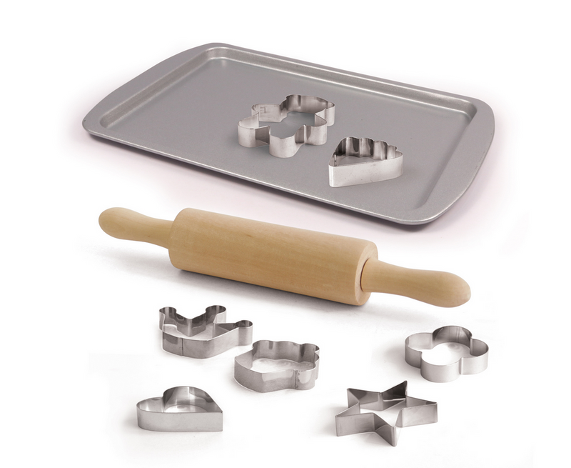 DELUXE 10PC CHILDRENS BAKING SET