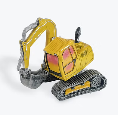 MONEY BOX - YELLOW EXCAVATOR