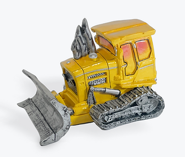 MONEY BOX - YELLOW BULLDOZER