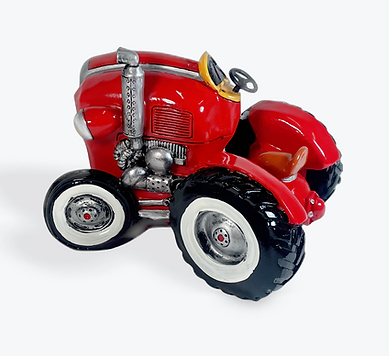 MONEY BOX - RED TRACTOR