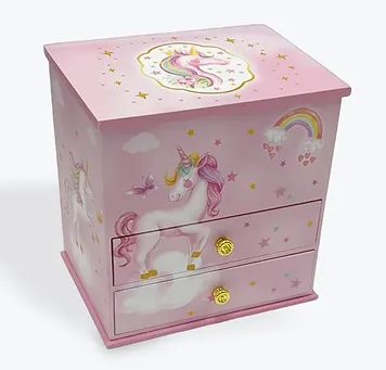 UNICORN MUSICAL JEWELLERY BOX